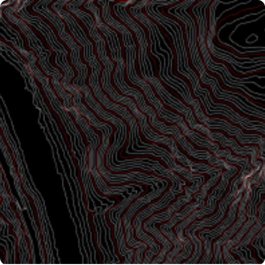 Topographic contour output
